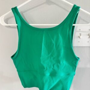 lululemon athletica Vibrant Green Tank Top